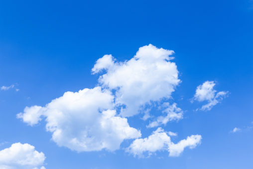 青空と雲06の写真素材