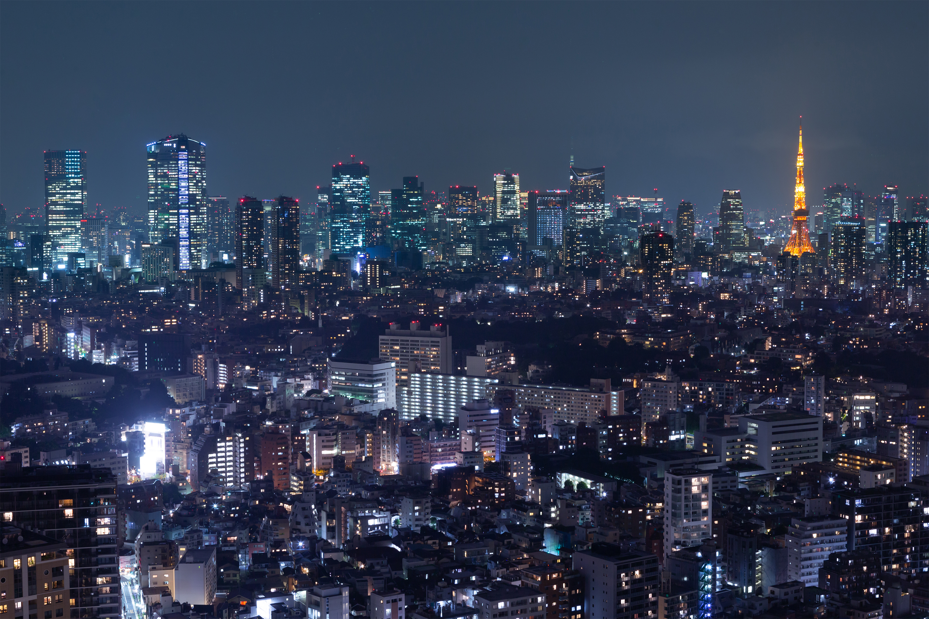 東京タワーと夜景04 無料の高画質フリー写真素材 イメージズラボ