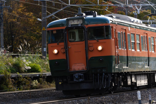 ローカル電車／鉄道の写真