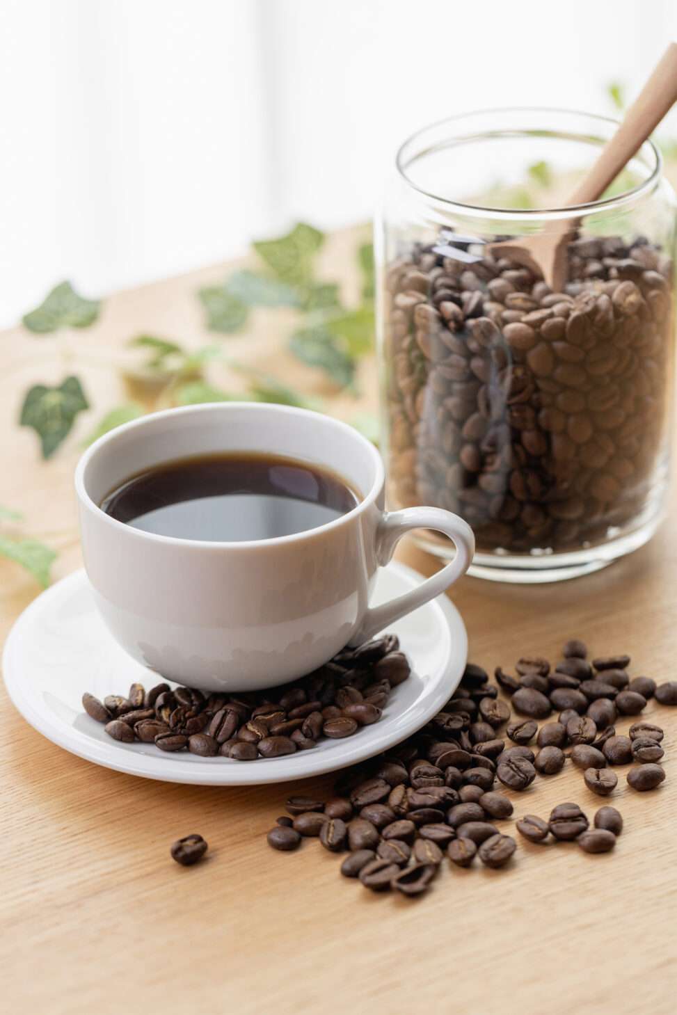 コーヒー／珈琲とコーヒー豆_2の写真