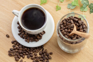 コーヒー／珈琲とコーヒー豆_4の写真